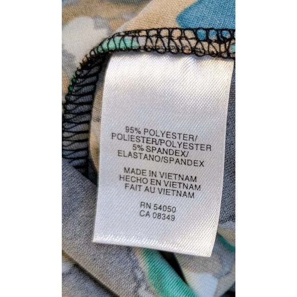 Jones New York Metropolis Dress Faux Wrap Ruched 3/4 Sleeve Flowy Career 20W NEW - Picture 11 of 11